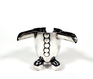 Vintage Spratling Sterling Silver Propeller Ashtray