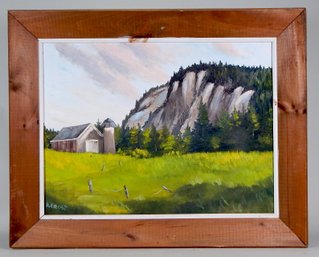 Vintage B.FROST( 20th Century) Landscape Oil Painting