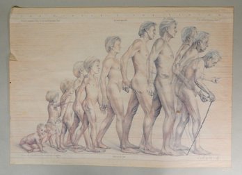 Dugald Stermer Walking Man Vintage Poster