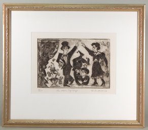 'The Magic Toy Shop' Original Signed Etching