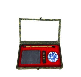 Vintage Chinese Semi Calligraphy Writing Set