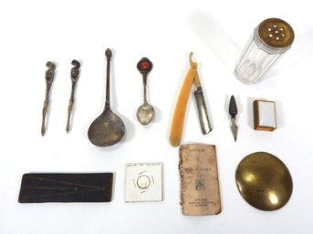 Estate Lot Of Miscellaneous Antique Items
