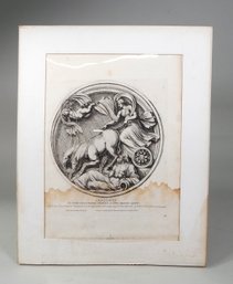 De Rubeis, Jacobus (1626-1691) Original Engraving ' Occidens'