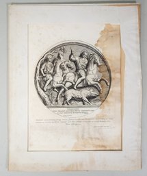 De Rubeis, Jacobus (1626-1691) Original Engraving ' Venationes'