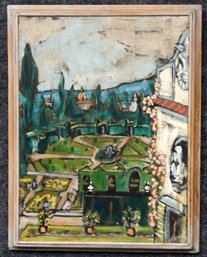 Frances A Stanton (1932 - 2019) Firenze Impressionistic Cityscape