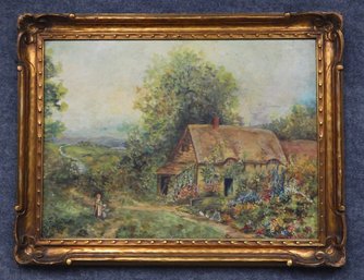 Theresa Goodman (20th Century) Vintage Landscape Oil Painting