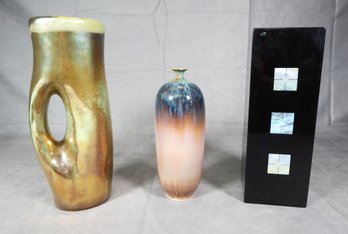 Lot Of Three Vases
