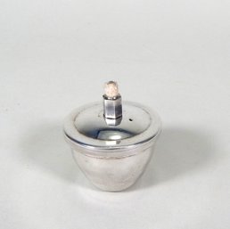 Vintage PM Italy Silver Plated Oil Brandy Cognac Warmer