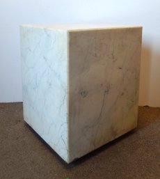 Marble Cube Table Base
