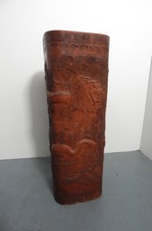 Beautiful Asian Inspired Terracotta Umbrella Stand