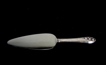 Vintage Cake Server With Sterling Silver Handle