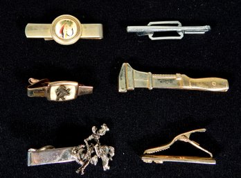 Vintage Tie Clip Lot