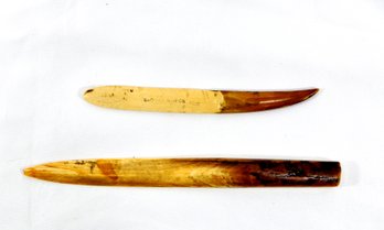 Antique Hand Carved Paper Knife And Dagger