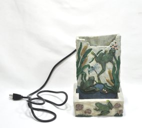 Working Frog Water Fountain 12'