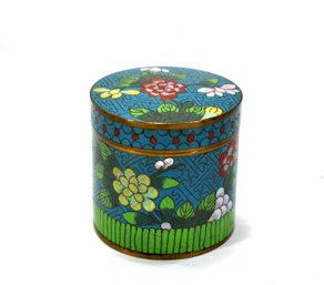 Antique Qing Dynasty Cloisonne Tobacco Tea Box