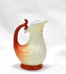 Small Vintage Art Pottery Pitcher