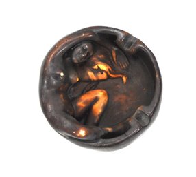 Vintage Nude Woman Ashtray
