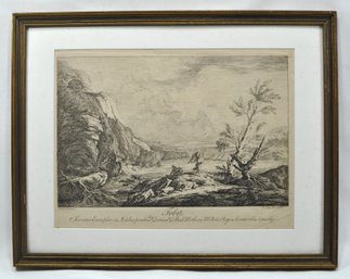 Salvatore Rosa (1615-1673)  Original ' Tobit And The Angel'