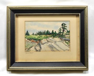 HAYNES 'Maine Coast' Signed Print