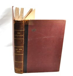 Antique 1917 SPECTATOR Magazine Book: Politics, Literature, Theology And Art.