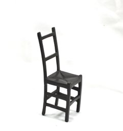 Miniature Brass Chair