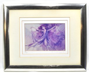 Al Narizzano (20th Century) Dancing Fairy And Female Face Limited Edition Lithograph