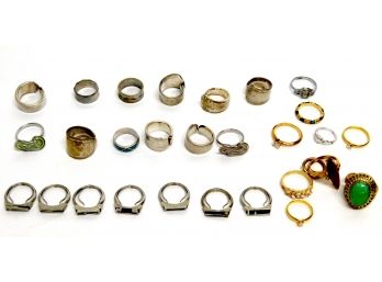 Vintage Costume Jewelry Lot - Rings