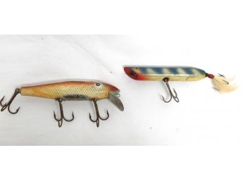 Lot 2 Vintage Fishing Lures