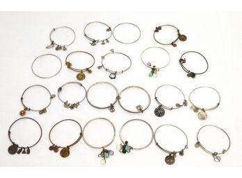 Lot 20 Authentic Alex And Ani Bracelets