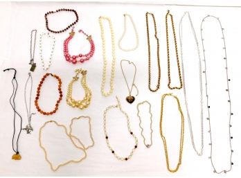 Vintage Costume Jewelry Lot - Necklaces #2