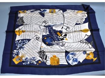 Vintage Guerlain Silk Scarf