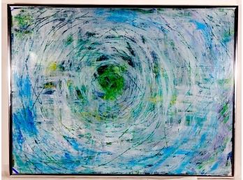 Framed Abstract Painting
