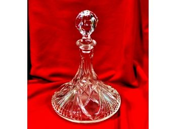 Large Original Vintage GORHAM Cut Glass Decanter