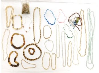 Vintage Costume Jewelry Lot - Necklaces #3