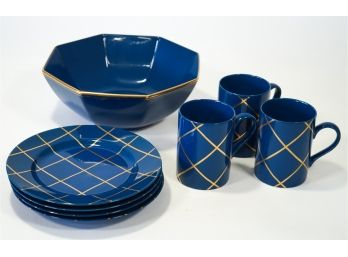 Lot Of Vintage Fitz & Floyd Porcelain Tableware