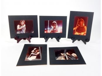Set 5 Vintage Young Rod Stewart Photographs