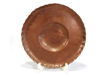 VAntique Hand Made Copper Tray Platter