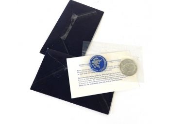 Lot 2 Uncirculated Eisenhower Silver Dollars 1971