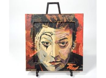 Original Betty MAZONE ' Circus -- Half Magic ' Collage