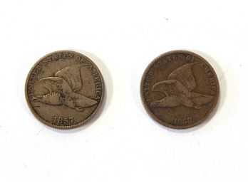 Lot 2 Flying Eagle Pennies