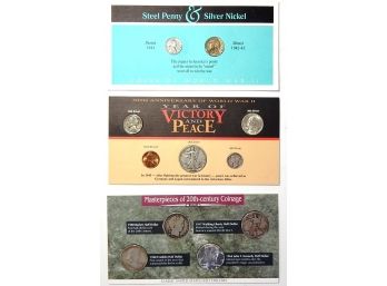 Lot 3 US Coin Silver Sets