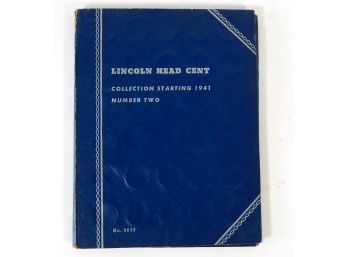 Penny Collection In Whitman Folder