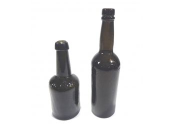 Lot 2 Antique Handblown Bottles - Johann Hoff