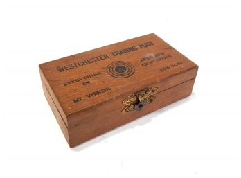 Westchester Trading Post  Ammo Wood Box