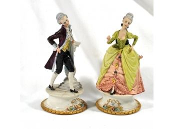 Vintage Porcelain Couple Figurines - England