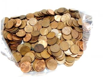Lot 329 Unsorted Wheat Pennies