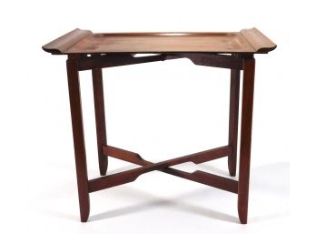 Antique Toastmaster Hospitality Tray With Foldable Stand