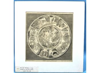 Original  Engraving Louis Philippe BOITARD (?-c.1770)