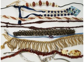 Lot Of Costume Jewelry Necklaces