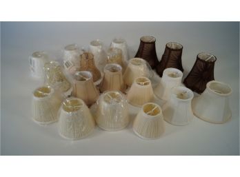Lot Of 21 Small Lampshades